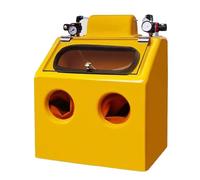 Governo della sabbiatrice del banco per l'elaborazione delle parti con pressione dell'aria regolabile e illuminazione