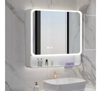 Governo dello specchio della medicina del bagno con le luci, Governo astuto di alluminio moderno della medicina, anti Governo dello specchio del bagno della