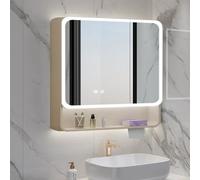 Governo dello specchio della medicina del bagno con le luci, Governo astuto di alluminio moderno della medicina, anti Governo dello specchio del bagno della