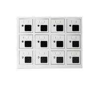 Governo di stoccaggio del telefono cellulare, cassaforte d'acciaio ricaricabile per l'aula e la sala riunioni