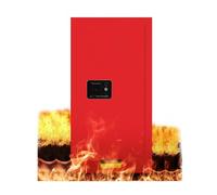 Governo di stoccaggio materiale infiammabile per le sostanze pericolose, porta manuale resistente al fuoco per sicurezza industriale e commerciale