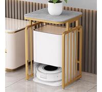 Governo di stoccaggio mobile del robot di vuoto con le ruote per l'organizzazione del salone, del dormitorio e del corridoio