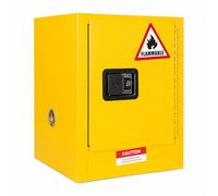 Governo di stoccaggio pericoloso per liquidi infiammabili Governo di sicurezza resistente al fuoco dei prodotti chimici con gli scaffali regolabili Giallo industriale del grado del laboratorio 12