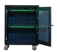 Governo di stoccaggio ricaricabile portatile del telefono con le stazioni di carico per uso della sala conferenze e dell'ufficio