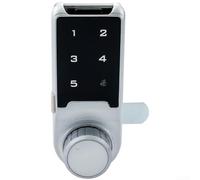 Governo elettronico della serratura della password 4-15 cifre di codice di | ABS per il corpo durevole, opzioni nero/bianco, 9.2x3.7cm compatto, resistente alle intemperie, facile installazione