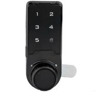 Governo elettronico della serratura della password 4-15 cifre di codice USB | ABS per il corpo durevole, opzioni nero/bianco, 9.2x3.7cm compatto, resistente alle intemperie, facile installazione