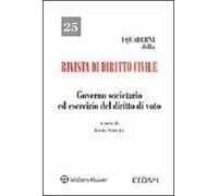 Governo societario ed esercizio del diritto di voto
