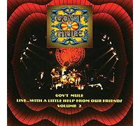 GOVT MULE - LIVE WITH A LITTLE HELP FROM OUR FRIENDS VOL.2 - CD - K72z