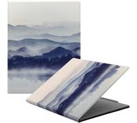 GOVTVA Custodia magnetica con supporto per Onyx Boox Go 10.3 ePaper 2024 Rilasciata Ultra-sottile leggera in pelle con Auto Sleep/Wake e chiusura magnetica (montagne nebbiose)