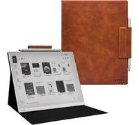 GOVTVA Custodia magnetica con supporto per tablet Onyx Boox Go 10.3 (2024), ultra sottile e leggera, in pelle con fibbia magnetica, funzione sleep/wake automatica, chiusura magnetica (marrone)