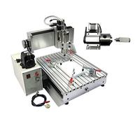 GOWE CNC 1500W +4 assi, CNC macchina per incidere CNC Router con sistema di raffreddamento ad acqua