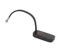 GOWENIC 1 Secondo di Luce per Ciglia Che Polimerizza Rapidamente la Colla con una Pinzetta |LED Portatile da 405 Nm, Luce Tattile Rotante Flessibile a 180 ° per l'estensione delle Ciglia Domestiche