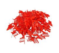GOWENIC 100 Pcs Multipurpose Cable Management Clips with Steel | Impilatori di cavi, clip per organizzatori di cavi, cablaggio con struttura in legno, supporto per chiodi in acciaio,