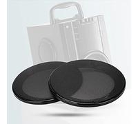 GOWENIC 2 Pezzi Coprigriglia per Altoparlanti Auto da 4 Pollici per (#1) | Resistente agli urti, facile installazione fai da te, finiture decorative, protegge gli altoparlanti della porta, durevole
