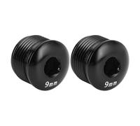 GOWENIC 2 Pezzi M14 Pedale Parapolvere per MTB | Chiusura sicura, design antipolvere, alluminio leggero, kit di manutenzione della bicicletta, pezzi di ricambio