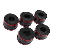 GOWENIC 5PCS Copripavimento per Cavi Adesivo Autoadesivo Protettore per | Materiale flessibile in PVC, prevenzione dei rischi di inciampo, utilizzo su pareti in moquette, taglio di qualsiasi