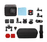 GOWENIC Action Camera 4K con Schermo da 160 Gradi e Ampio Schermo da 1,54 Pollici, WDR 9 modalità, Connessione Mobile Impermeabile, modalità Auto, Video Time Lapse, Memoria da 128 GB,