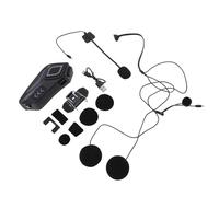 GOWENIC Auricolare Bluetooth per Moto Resistente All'acqua con qualità Migliorata per la Guida All'aperto e il Pendolarismo