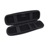 GOWENIC Borsa da Viaggio per Pennelli per Trucco, Robusto Guscio Rigido in EVA, Custodia Portapenne Portatile per Penna Touch per Pencil Pro per Remarkable 2 per Cavi USB (BLACK)