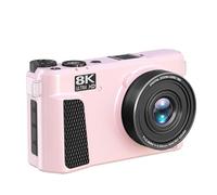 GOWENIC Camera da 88 MP 8K con Due Batterie Zoom Automatiche 18x per Schermata Fotografica Professionale da 3 Pollici Wifi Senza Specchio, Ideale per i Viaggiatori (PINK)