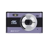GOWENIC Camera Digitale, 4K e 48 MP Super Ad Alta Definizione, con Streaming Live e Funzioni di Webcam, per Fotografia, Vlogging, Viaggio All'aperto (Viola)