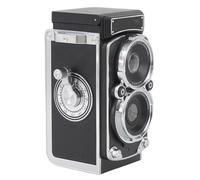 GOWENIC Camera Digitale in Miniatura Vintage, TLR Style 12MP Auto Focus 1080p Video HD Retrò con Filtri di Colore Bianco, per Principianti Adolescenti per Bambini (64GB)