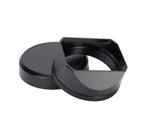 GOWENIC Cappuccio e Cappuccio per Lenti in Metallo, Cappuccio e Tappo per Lenti in Metallo Quadrato Nero per X100vi X100v X100f X100t X100s X100 X70 Fotocamera, Prevenire la Luce Forte