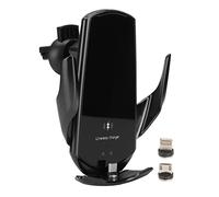 GOWENIC Caricatore Wireless per Auto con Sensore Intelligente, Supporto per Presa d'aria a Ricarica Rapida da 15 W per 15/14/13/12 Pro Max Plus, S23 S22 S21, Supporto per Telefono con Bloccaggio