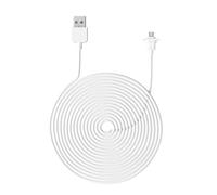 GOWENIC Cavo di Alimentazione Continua da 29,5 Piedi per EufyCam 2C e 2C Pro |Caricatore Micro USB Resistente Alle Intemperie, Adattatore per Telecamera di Sicurezza Impermeabile, Installazione (1PCS)