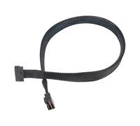 GOWENIC Cavo SFF-8654 8x a SFF-8654 8x per Slim SAS LP, 0,5m 24 Gbps SAS4.0 Trasferimento Rapido alta Velocità Connettore a 74 Pin Compatibile con Server e Sistemi di Storage