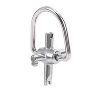 GOWENIC Chiave per Tappo di Chiusura Success, Strumento Universale 4 in 1 per Coperchio Serratura Refrigerante, Chiave di Blocco HVAC Multiuso in Metallo, Strumento HVAC Portatile per Tappi R410a R22