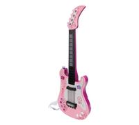 GOWENIC Chitarra Giocattolo Interattiva per Bambini con Luci Ritmiche e 4 modalità di Gioco per lo Sviluppo dei Talenti Musicali dei Bambini - Chitarra Giocattolo Intelligente in Plastica Multi (PINK)