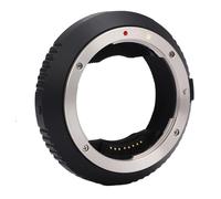 GOWENIC Convertitore da EF a GFX con Messa a Fuoco Automatica |Adattatore in Lega di Alluminio con Stabilizzazione dell'immagine e Visualizzazione dei Parametri per Fotocamera GFX 50R 50S 100 di
