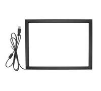 GOWENIC Cornice Touch a Infrarossi, Pannello Touch Screen a Infrarossi, Interfaccia USB, Plug And Play, Overlay Touch Screen IR Interattivo per Lavagne Touch Chioschi di Segnaletica (32