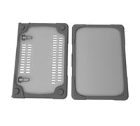 GOWENIC Cover Protettiva Rigida Antigraffio Resistente, Adatta per Laptop Neo A3404 da 13 Pollici, Custodia Antiurto a Prova di Caduta a 360° con Dissipazione del Calore, Installazione Semplice (GRAY)