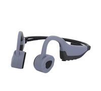 GOWENIC Cuffie Sportive Wireless Bluetooth Comodo Supporto di Memoria Resistente All'acqua IPX8 per Stile di Vita Attivo (GREY)