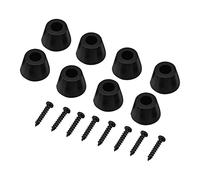 GOWENIC Cuscinetto Smorzatore di Vibrazioni 30x20mm | Piedini in Gomma per Amplificatore per Chitarra e Supporto per Subwoofer per Auto con Viti