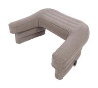 GOWENIC Cuscino da Lettura Gonfiabile Regolabile per un Comodo Supporto per le Braccia Rilassanti, Scrivania da Gioco, Scrittura per Divano di Casa, Dimensioni Portatili 22x16,5x13,8 Pollici (GREY)