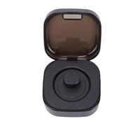 GOWENIC Custodia di Ricarica Smart Ring, Dock di Ricarica Portatile Magnetico di Tipo C a Rapida con Batteria Integrata da 200 MAh per R02 R03 R06 R11M R8 H01 SR05 Smart Rings (BLACK)