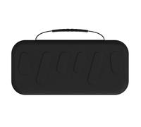 GOWENIC Custodia per Console di Gioco, Impermeabile, Antigraffio, Antiurto, di Grande capacità, in EVA Rigida, per Un'organizzazione Ottimale e un Ampio Spazio di archiviazione. (BLACK)