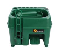 GOWENIC Dispenser Compatto di Palline per Mazze e Trainer per Swing, Funzionamento Semplice con Base Personalizzabile, Ideale per L'uso Domestico