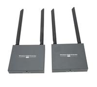 GOWENIC ExtenderWireless 1080P, Trasmissione Segnale Stabile Fino a 200 M, Estensione IR, Compatto e Durevole (Spina Europea)
