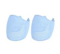 GOWENIC Fascia per Capelli Hijab Antiscivolo, 2 Pezzi, Fascia Elastica per Capelli Hijab in PP, per le Donne, Uso Quotidiano, per la Casa, per il Comfort all'aperto, Fissatore per (azzurro)