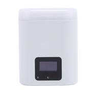 GOWENIC Flash Compatto per Fotocamera Flash Leggero con Attacco a Slitta TYPEC Ricaricabile 5600K Fotocamera Digitale con Schermo Integrato per Esigenze di Illuminazione a Distanza Ravvicinata (WHITE)