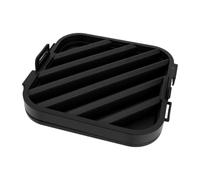 GOWENIC Griglia per Arrosti in Silicone Ad Alta Temperatura per Friggitrice, Griglia per Friggitrice Multifunzionale con Scarico dell'olio Integrato, Teglia da Forno Rialzata per Forno, di Cottura