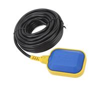 GOWENIC Interruttore a Galleggiante per Pompa Sommergibile Cavo da 10 M Regolatore del Livello dell'acqua |Accessorio per Pompa di Raccolta Automatica con Guarnizione in Polipropilene 16A 250V per