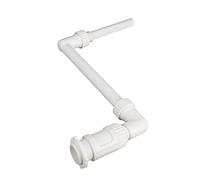 GOWENIC Kit Fontana a Cascata per Piscina Regolabile | Spruzzatore di Raffreddamento con Filettatura da 1,5 Pollici per la Decorazione di Piscine Fuori Terra e Interrate