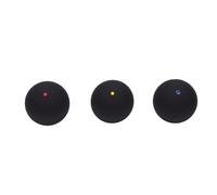 GOWENIC Le Palline da Squash in Gomma Impostano un Percorso di Volo Affidabile con Rimbalzo Stabile per Giocatori Avanzati Principianti (3PCS)