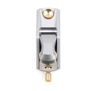 GOWENIC Low Angle Block Planer Aluminum Alloy Hand Tool (Mini 92x34x52mm | Finitura grigia della pialla levigante, manopola di profondità di precisione in ottone, taglierina in acciaio temprato,