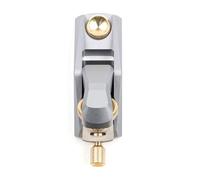 GOWENIC Low Angle Block Planer Aluminum Alloy Hand Tool (Standard | Finitura grigia della pialla levigante, manopola di profondità di precisione in ottone, taglierina in acciaio temprato,